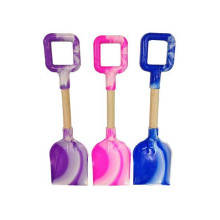 Marble Spade With Wood Shaft Asst 36cm