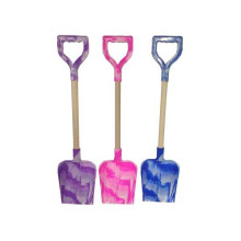 Marble Spade With Wood Shaft Asst 56cm