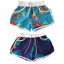 Girls Printed Swimming Shorts