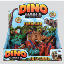 Dino World Squishy Saurus Assorted