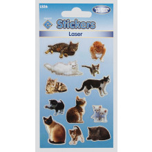 Laser Stickers Cats/Kittens LS26