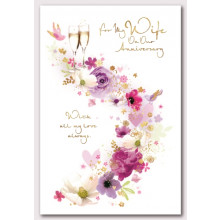 Wife Anniversary Trad Cards SE27842
