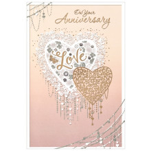 Wife Anniversary Trad 75 Cards SE27864