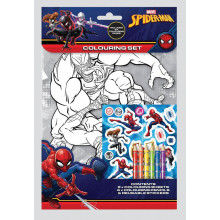 Spidey & Friends Colouring Set