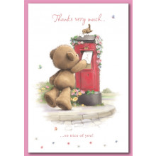 Thank You Female Cute Cards SE28184