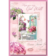 Get Well Female Trad Cards SE28185