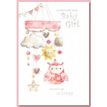 Baby Girl Cards SE28208