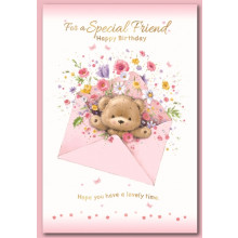 Special Friend Female Cute Cards SE28219