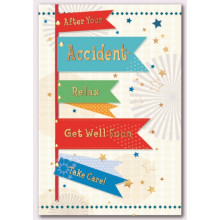 Accident Get Well Cards SE28287