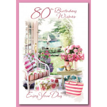 Age 80 Female Cards SE28305