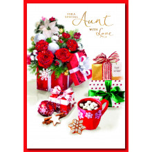 JXC0278 Aunt Trad 50 Christmas Cards