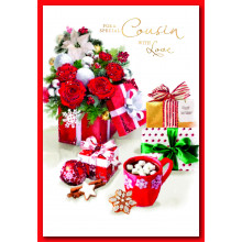 JXC0322 Cousin Female Trad 50 Christmas Cards