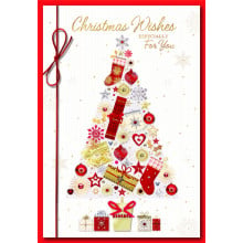 JXC0054 Open Couples Trad 50 Christmas Cards