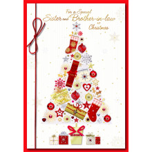 JXC0555 Sister+Brother-In-Law Trad 50 Christmas Cards