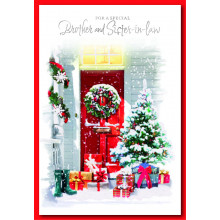 JXC0573 Brother+Sister-In-Law Trad 50 Christmas Cards
