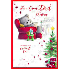 JXC0187 Dad Cute 75 Christmas Cards