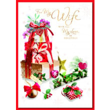 Wife Trad 90 Christmas Cards