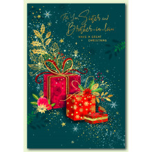 Sis+Bro-il Tr 50 Christmas Cards