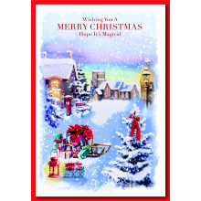 JXC0063 Open Neutral Trad 50 Christmas Cards