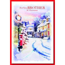 JXC0260 Brother Trad 50 Christmas Cards