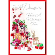 JXC0191 Daughter Trad 50 Christmas Cards