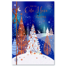 JXC0451 One I Love Male Trad 75 Christmas Cards