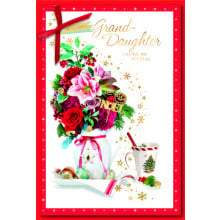 JXC0372 Grand-Daughter Trad 75 Christmas Cards