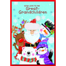 JXC0427 Great Grandchildren 50 Christmas Cards