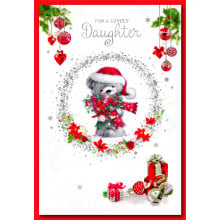 JXC0199 Daughter Cute 50 Christmas Cards