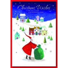 JXC0045 Open Male Trad 50 Christmas Cards