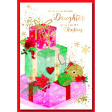 JXC0194 Daughter Trad 50 Christmas Cards
