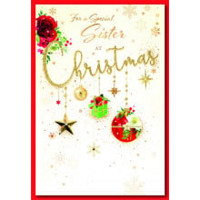 JXC0246 Sister Trad 50 Christmas Cards