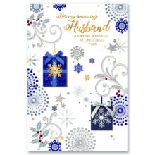 JXC0132 Husband Trad 50 Christmas Cards