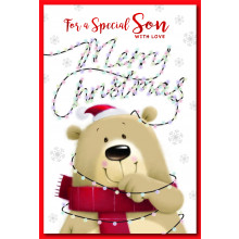 JXC0236 Son Cute 75 Christmas Cards