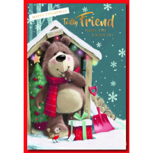 JXC0627 Friend Male Cute 50 Christmas Cards
