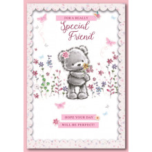 Special Friend Female Cute Cards SE28513