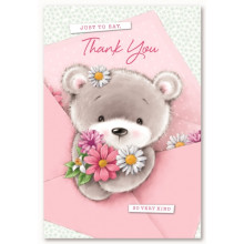 Thank You Female Cute Cards SE28628