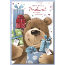 Husband Birthday Cute Cards SE28629