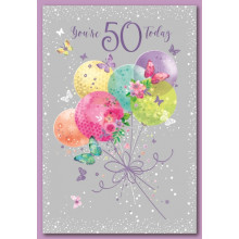 Age 50 Female Cards SE28657