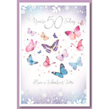 Age 50 Female Cards SE28666