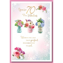 Age 70 Female Cards SE28667