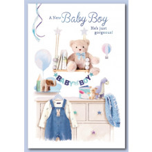 Baby Boy Cards SE28710