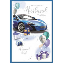 Husband Birthday Trad 75 Cards SE28719