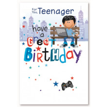 Teenager Boy Cards SE28775