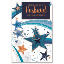 Husband Birthday Trad 75 Cards SE28778