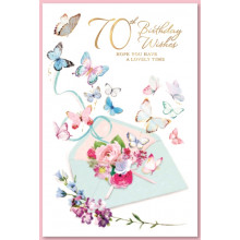 Age 70 Female 75 Cards SE28842