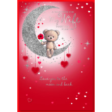 JVC0047 Wife Cute 50 Valentine's Day Cards