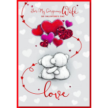 JVC0048 Wife Cute 50 Valentine's Day Cards