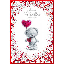 JVC0013 Open Female Cute 50 Valentine's Day Cards