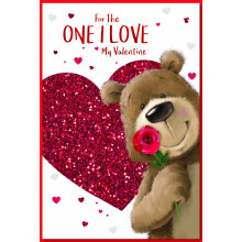 JVC0094 One I Love Male Cute 75 Valentine's Day Cards